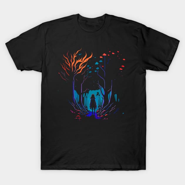 Whimsical Woods T-Shirt by machmigo